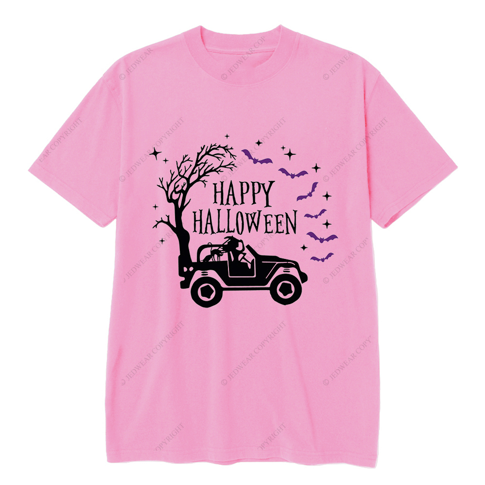 Happy Halloween Bat Trees Jp T-shirt