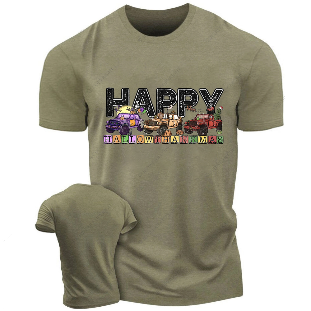 Happy Halloween Hallowthankmas Jp T-shirt