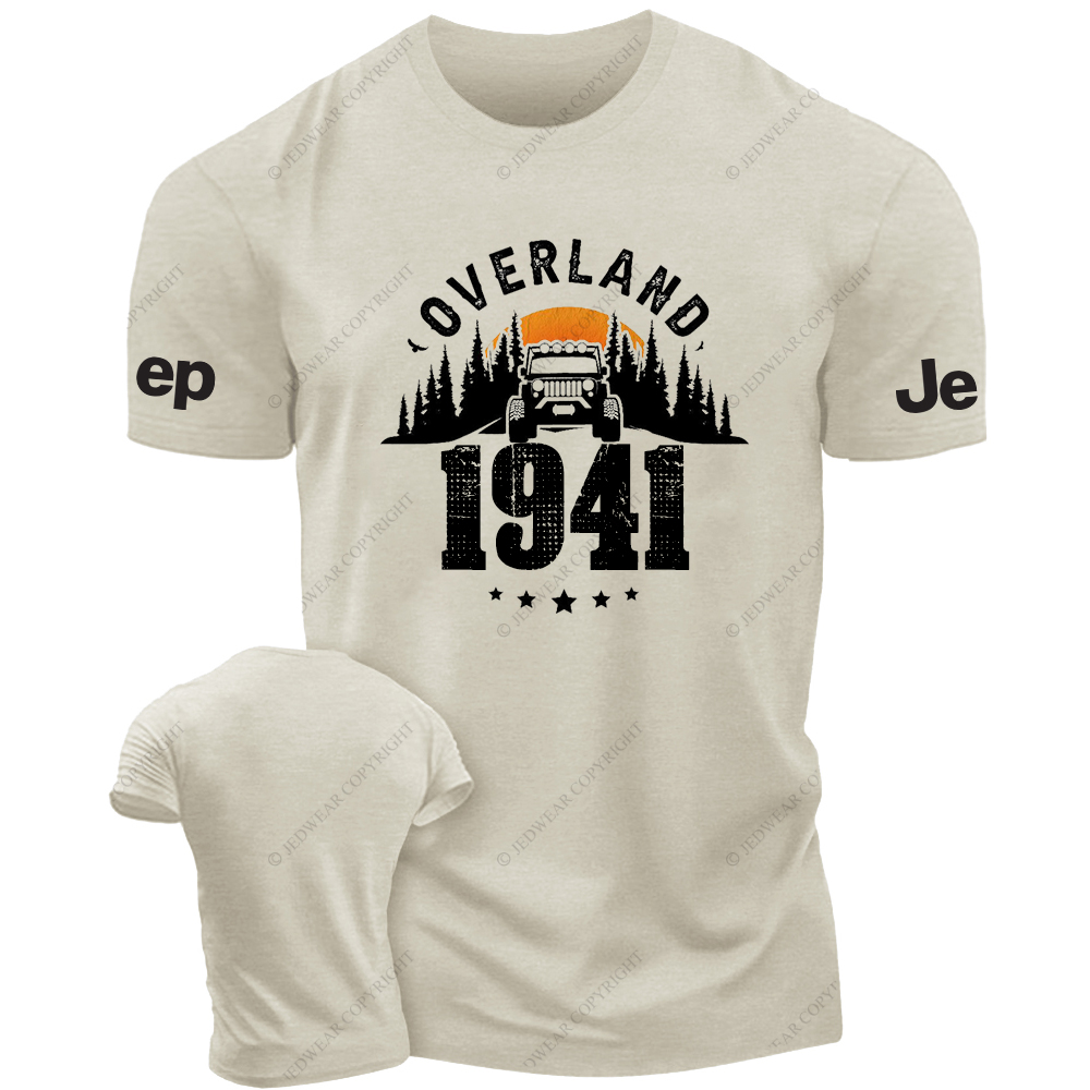 Tree Sunset Overland Since 1941 JP T-Shirt