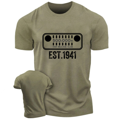 High Mileage Club Since 1941 Jp T-Shirt
