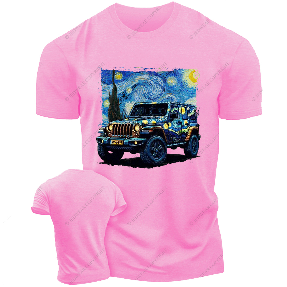 The Starry Night By Van Gogh Canvas Jp T-Shirt