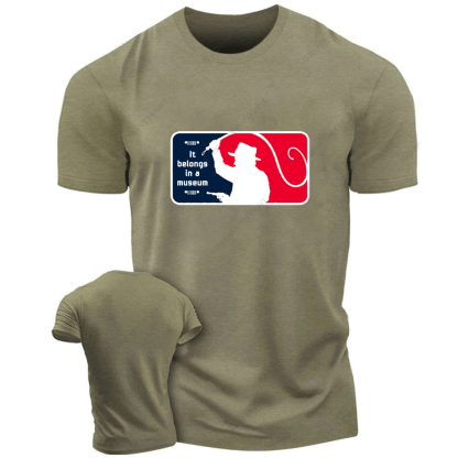 Dr.Jones Archaeology It Belongs In A Museum Jp T-Shirt