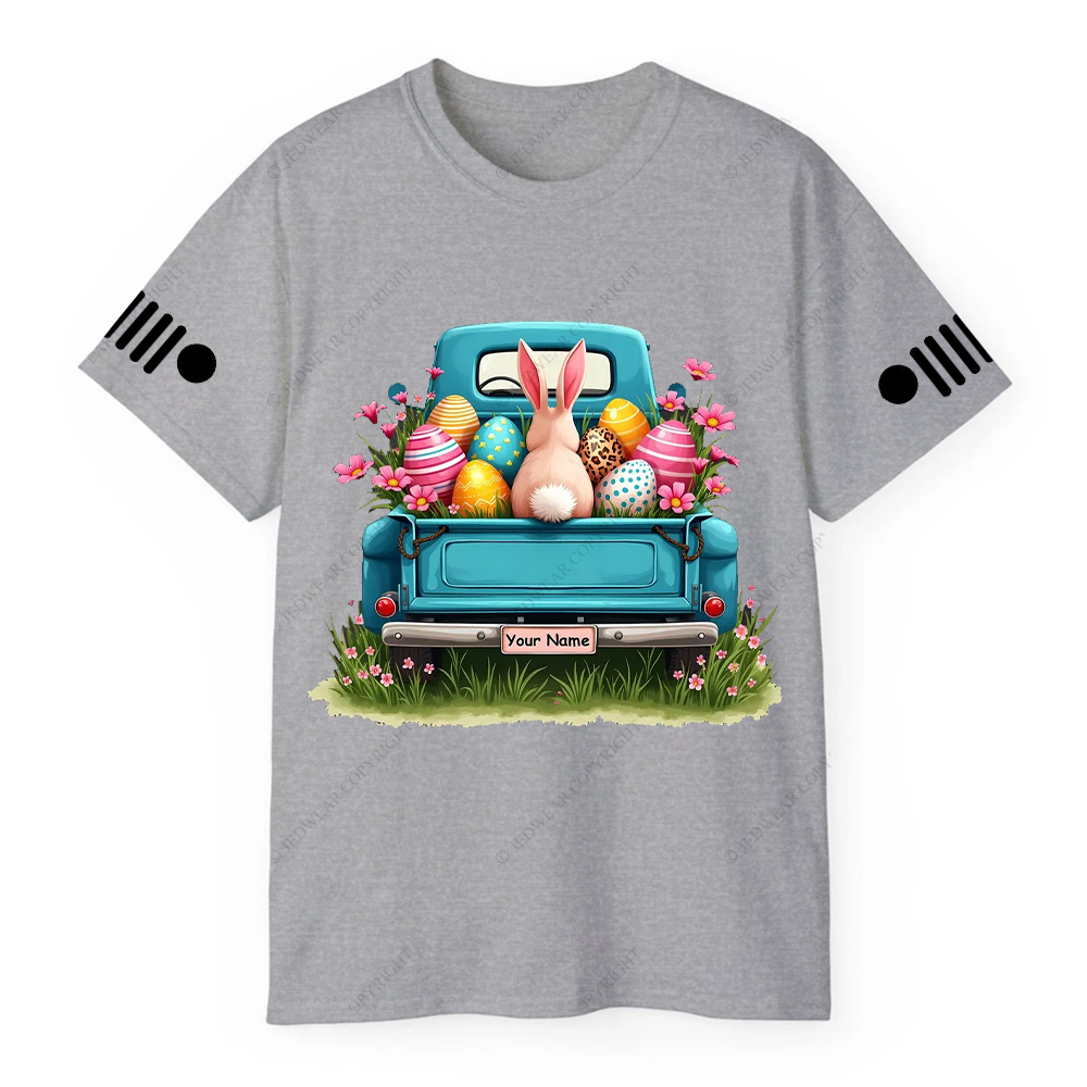 Duck Bunny Ears Off-Road Girl Jp T-shirt