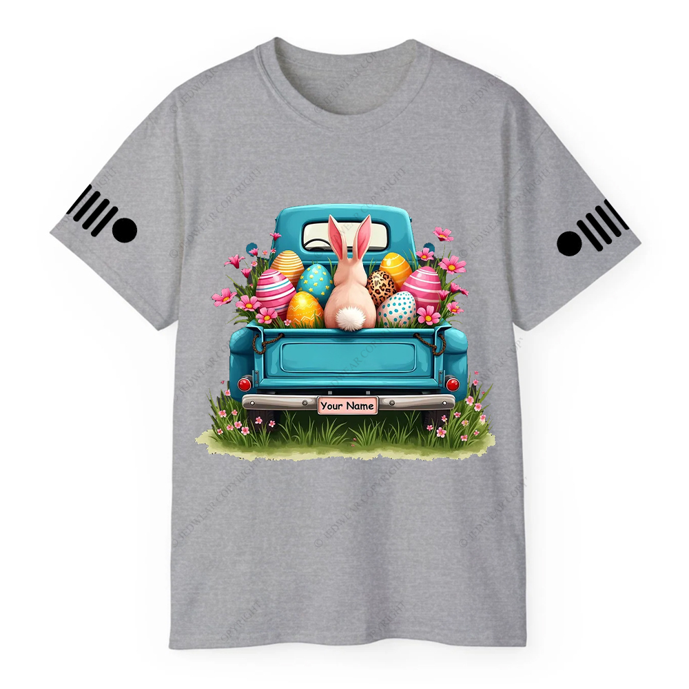 Duck Bunny Ears Off-Road Girl Jp T-shirt