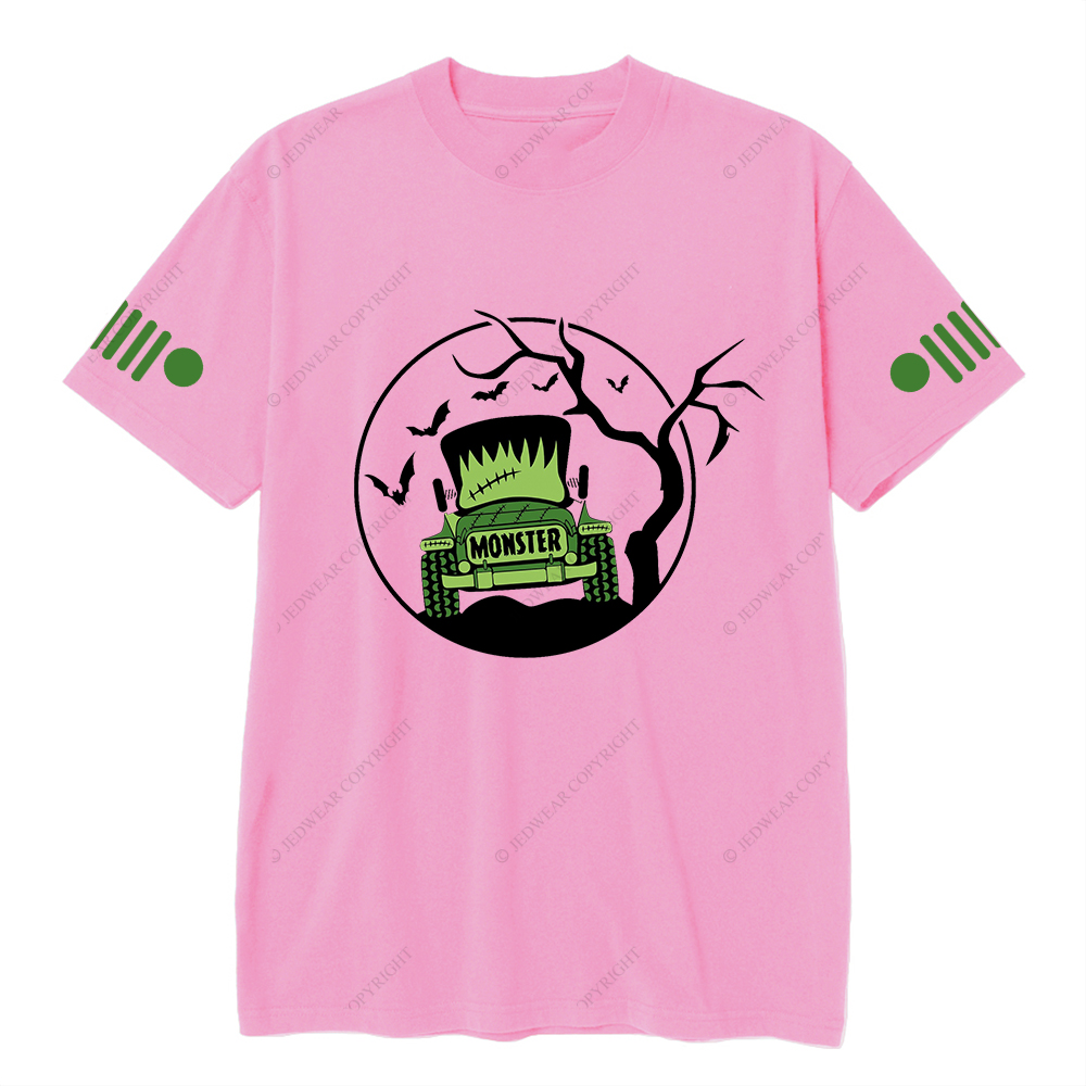 Frankenstein 4x4 Off Road Car Halloween  Monster Car Jp T-shirt