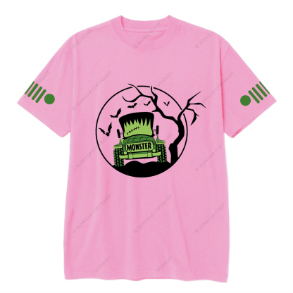 Frankenstein 4x4 Off Road Car Halloween  Monster Car Jp T-shirt