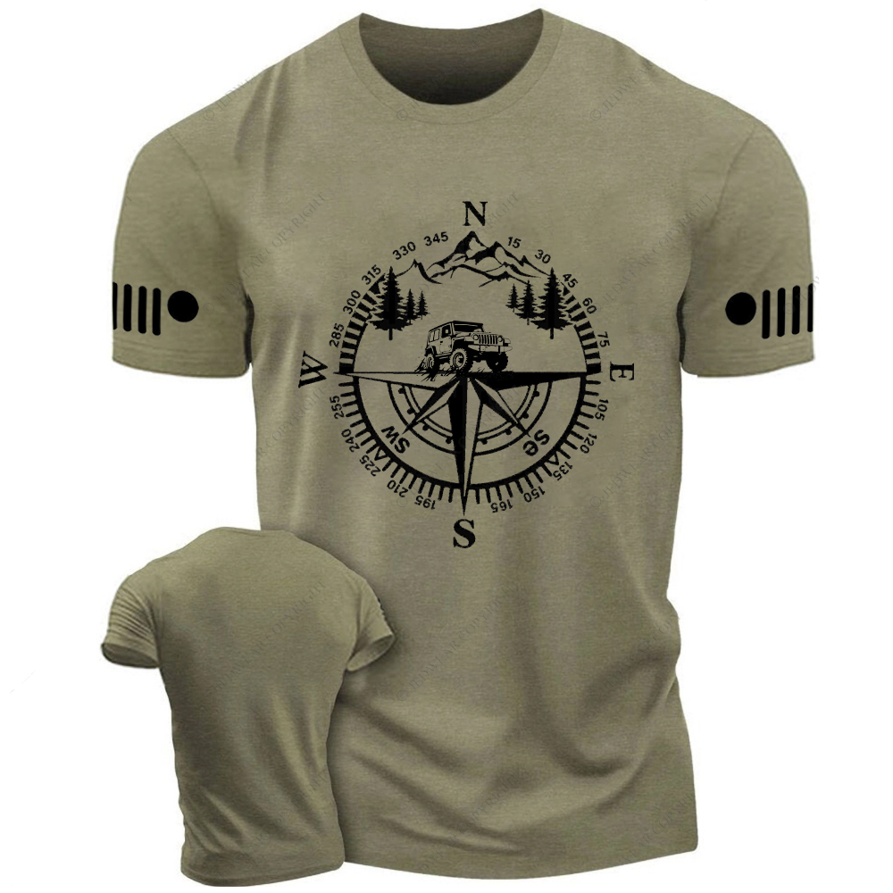 Mountain Car Compass Jp T-Shirt