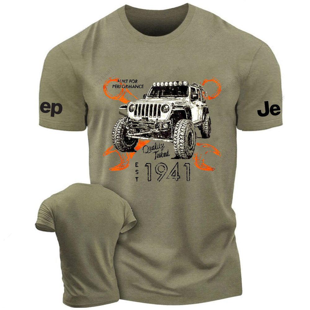 Built For Performance Quality Jested  Est 1941 Jp T-Shirt