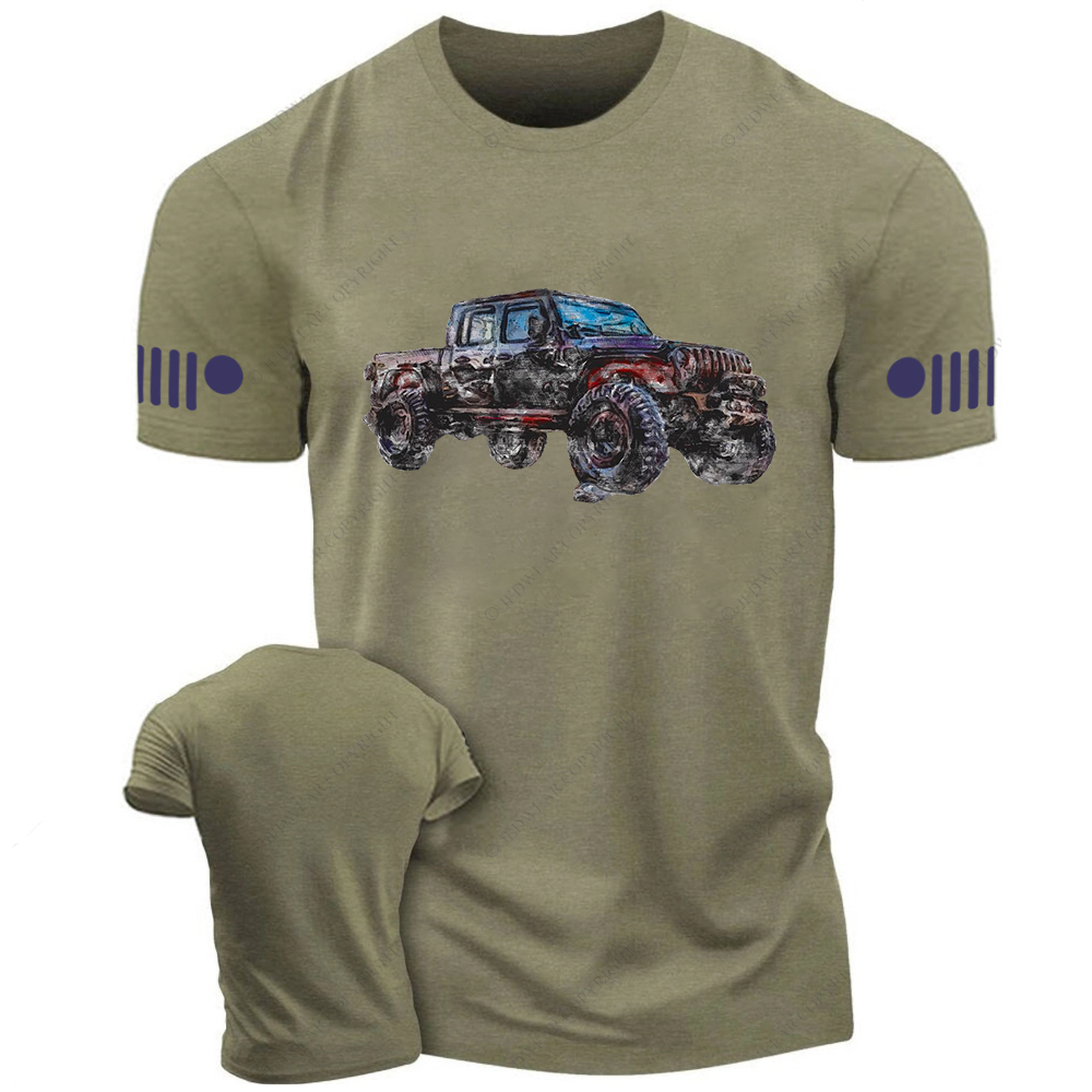 Gladiator  Black SUV New Cars Jp T-Shirt