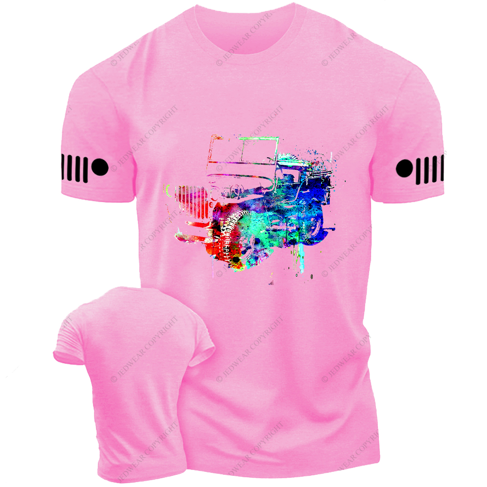 Willys Watercolor Art Jp T-Shirt