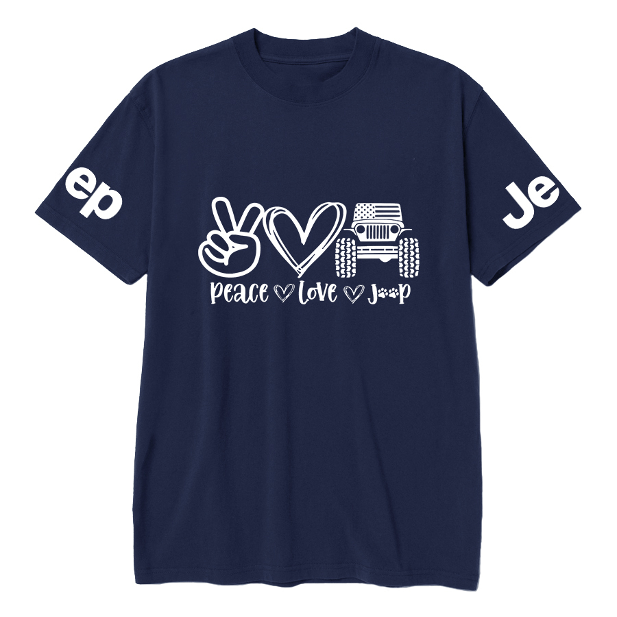 Love and Peace and Cars Jp T-Shirt