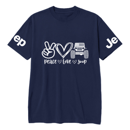Love and Peace and Cars Jp T-Shirt