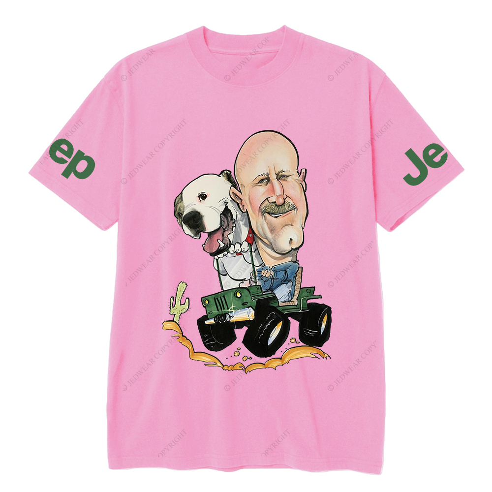 Old Man Cactus Dog Woody Jp T-Shirt