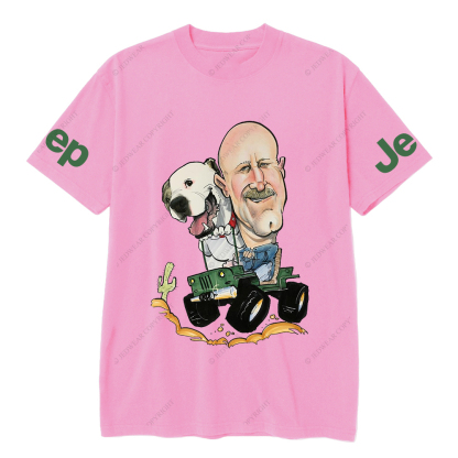 Old Man Cactus Dog Woody Jp T-Shirt