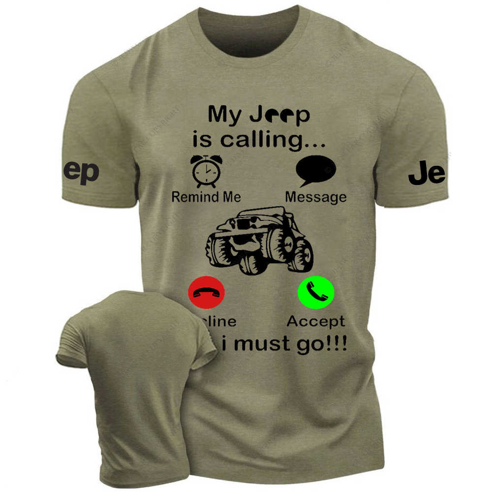 My Car Is Calling And I Must Go Remind Me Jp T-Shirt