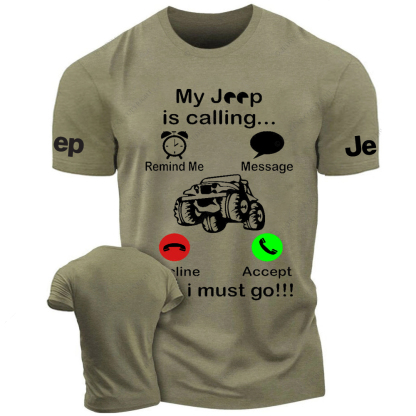 My Car Is Calling And I Must Go Remind Me Jp T-Shirt