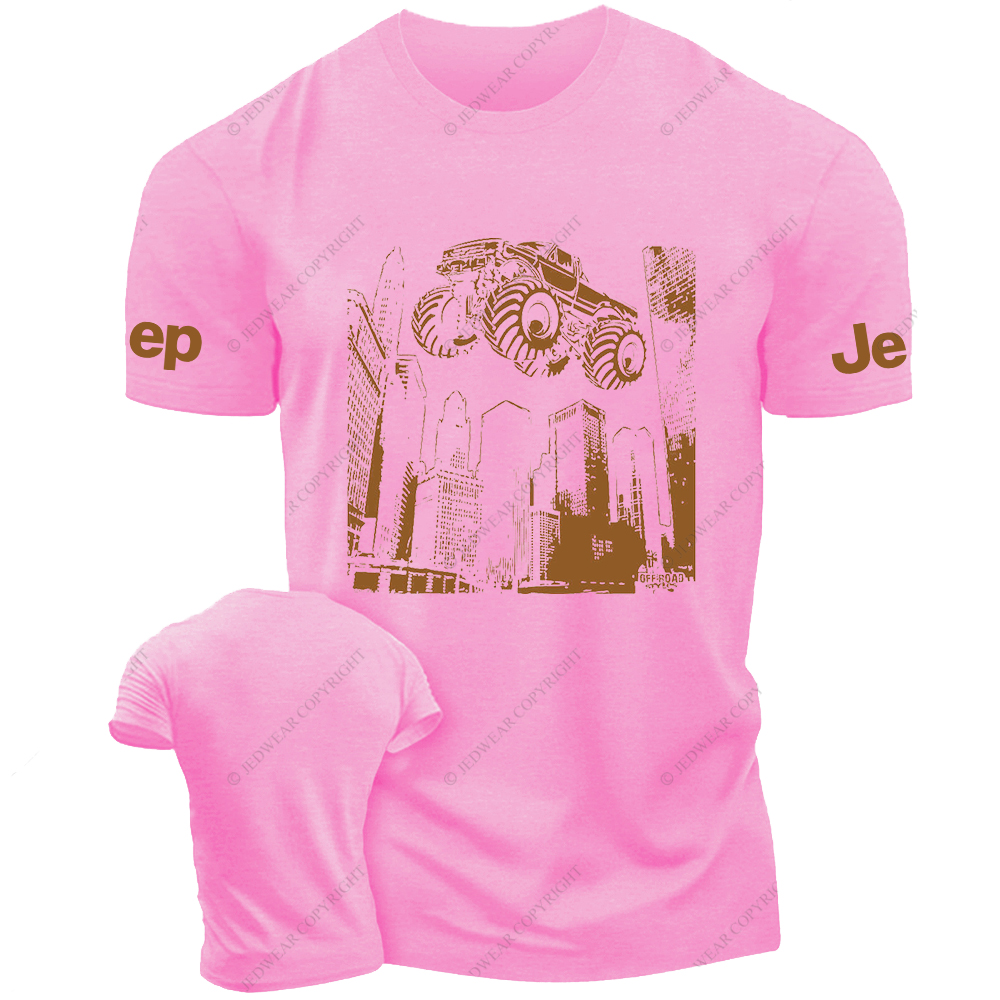 Car Flying In The City Air Jp T-Shirt