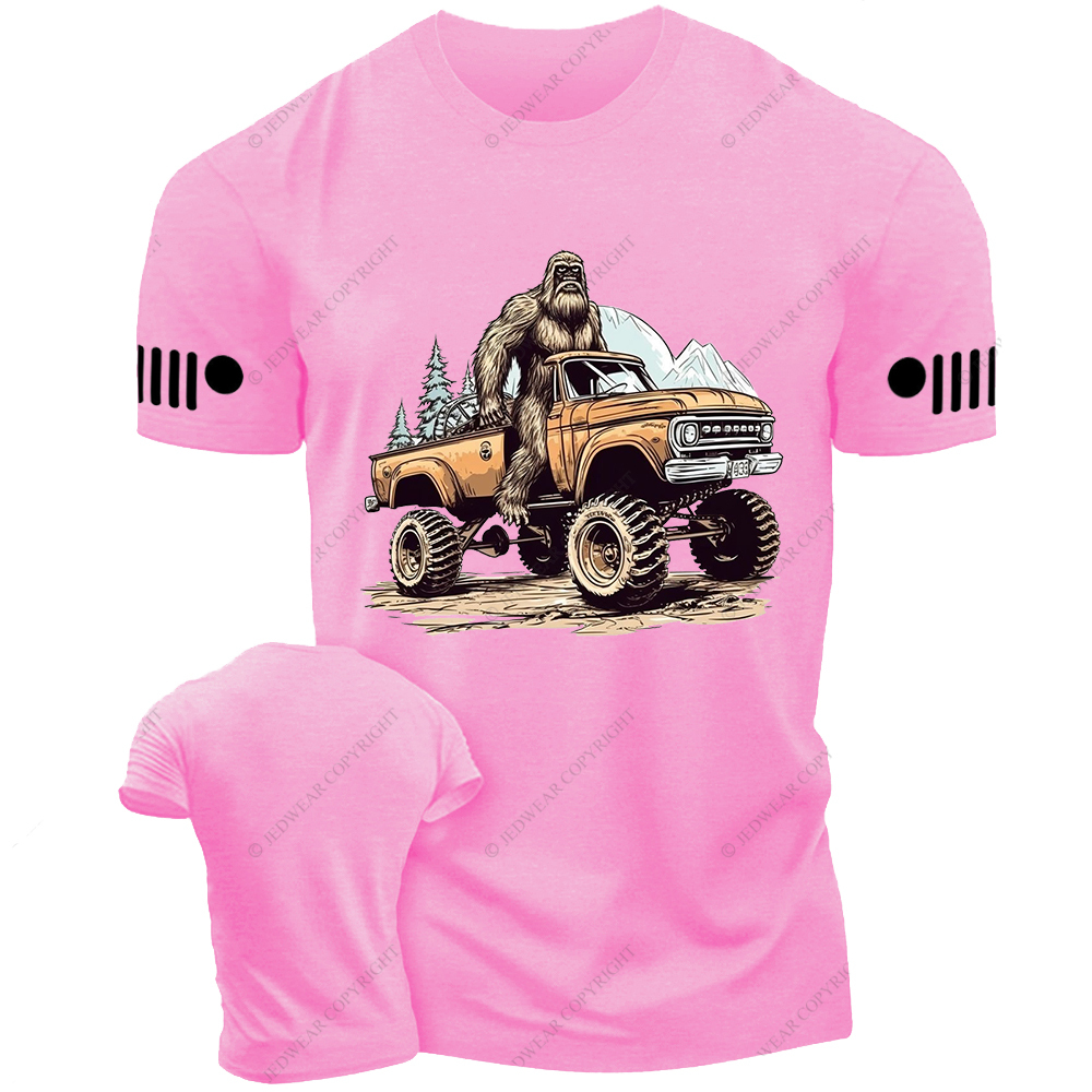 Monkey Driving A Car Jp T-Shirt