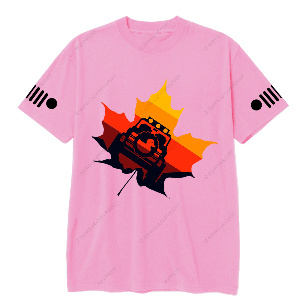 Fall Duck Off Road Autumn Jp T-Shirt
