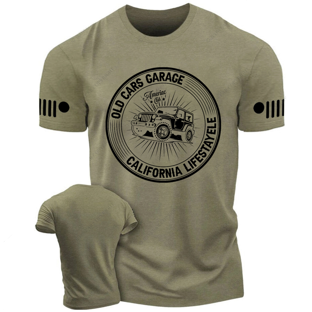Old Cars Carace California Lifestayele Jp T-Shirt