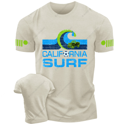 California Surf Football Vintage Style  Jp T-Shirt