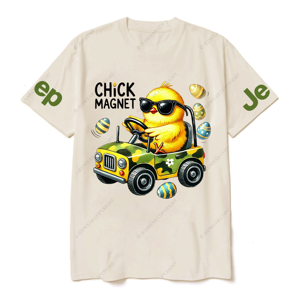 Yellow Duck Chick Magnet Jp T-Shirt