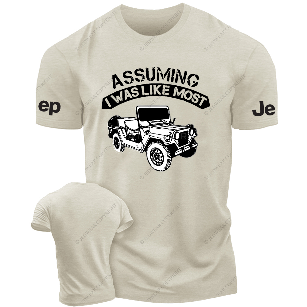 Assuming I Was Like Most Hand Painted JP T-Shirt
