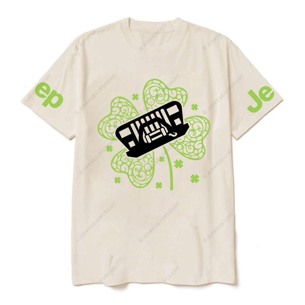 Four-Leaf Clover Flowers And Plants Jp T-Shirt