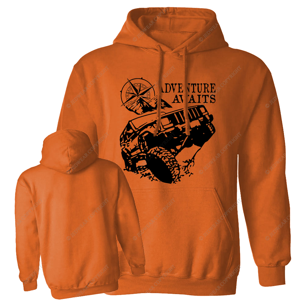 Adventure Awaits Compass Jp Oversized Hoodie