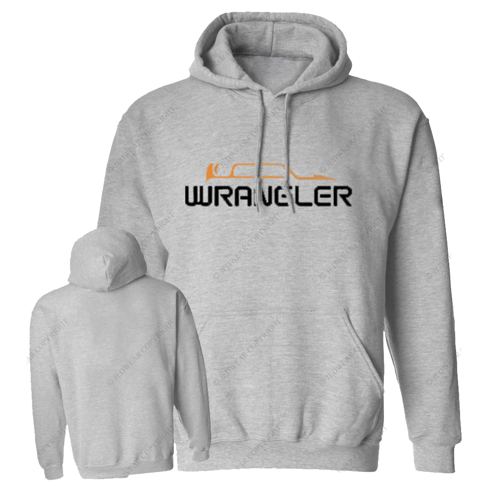 Jp Wrangler Oranger Silhouette Jp Oversized Hoodie