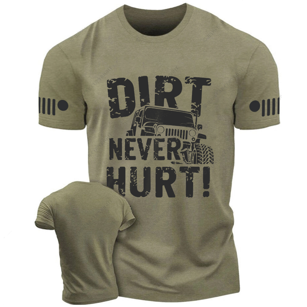 Off-Road Vehicle Mudding Dirt Never Hurt Jp T-Shirt