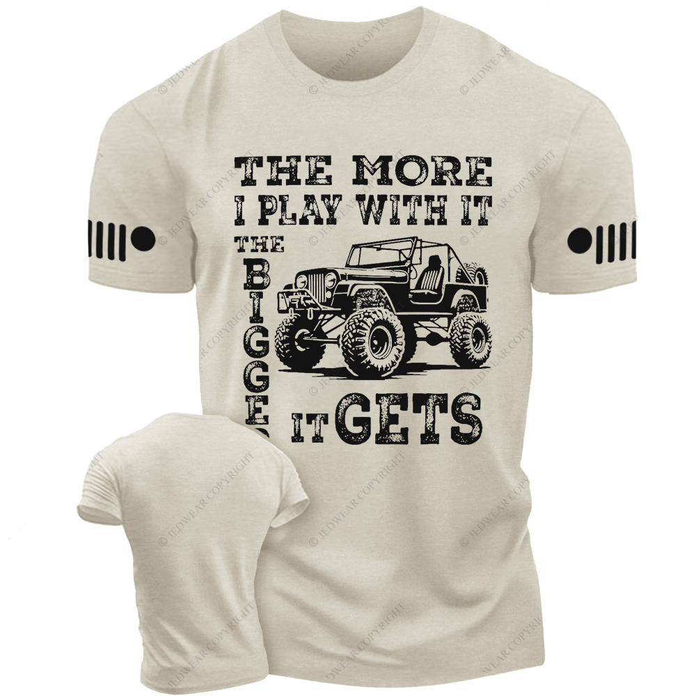 Wrangler The More I Play With It The Bigger I Gets Jp T-Shirt