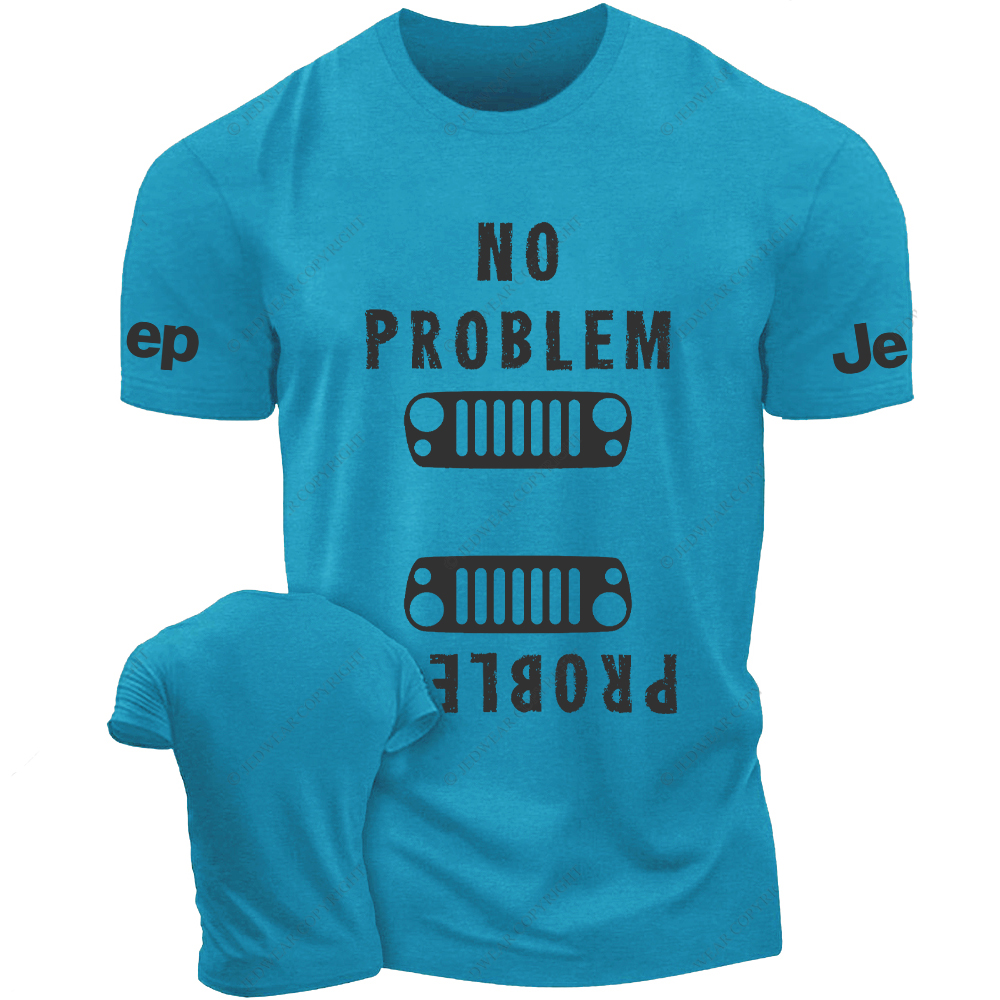 No Problem Wrangler JK Grill Jp T-Shirt