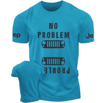 No Problem Wrangler JK Grill Jp T-Shirt