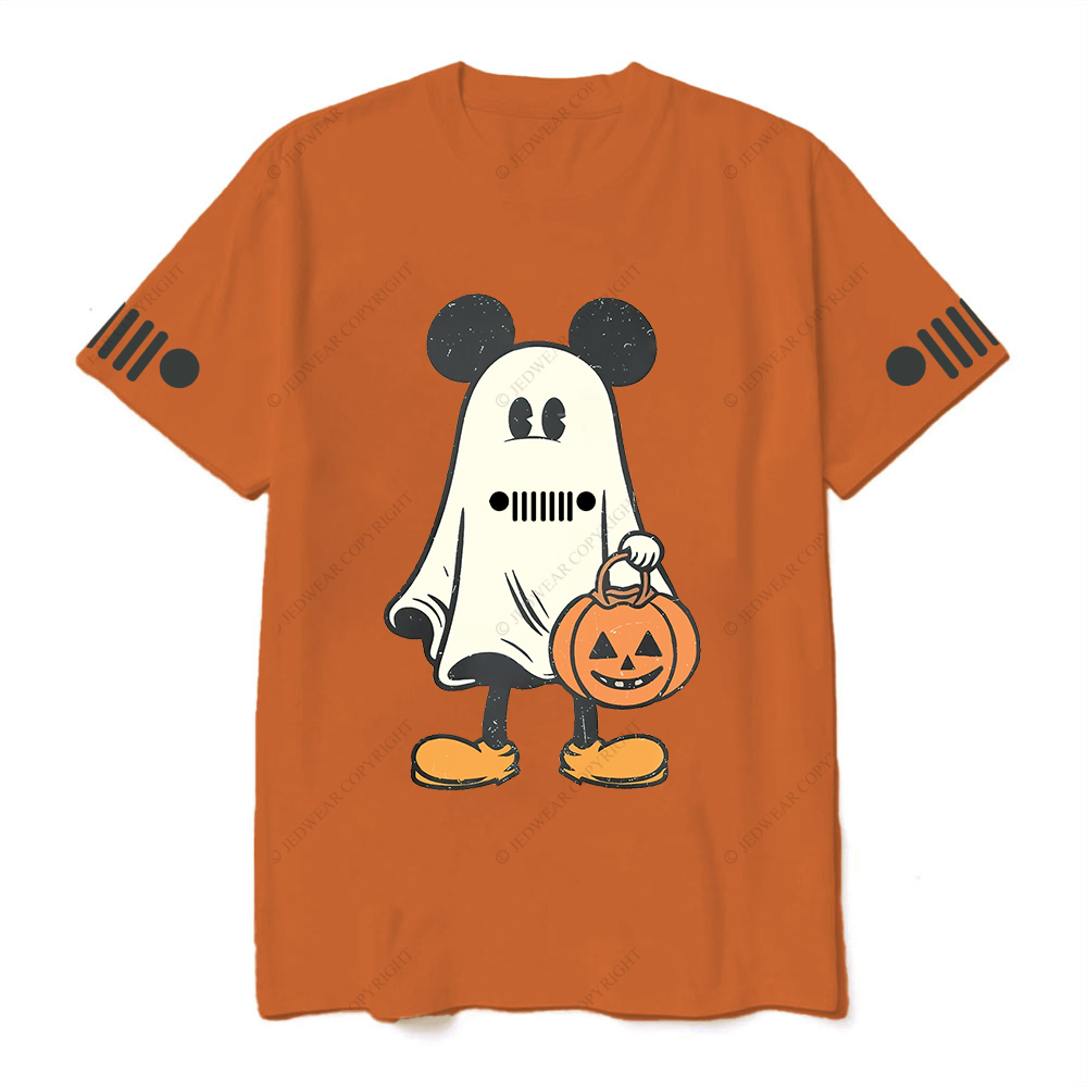Not So Scary Halloween Spooky Ghost Retro Pumpkin Jp T-Shirt