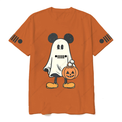 Not So Scary Halloween Spooky Ghost Retro Pumpkin Jp T-Shirt