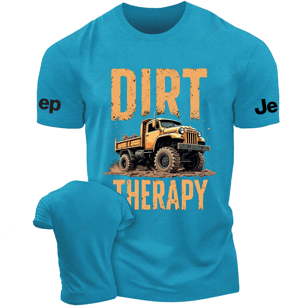 Dirt Therapy Truck Off-Roading Mudding Jp T-Shirt