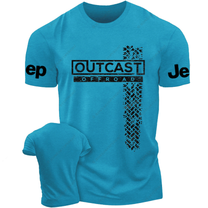 Outcast Off-Road Wheel Tracks Jp T-Shirt