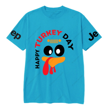 Happy Turkey Day Funny Thanksgiving Day Jp T-Shirt