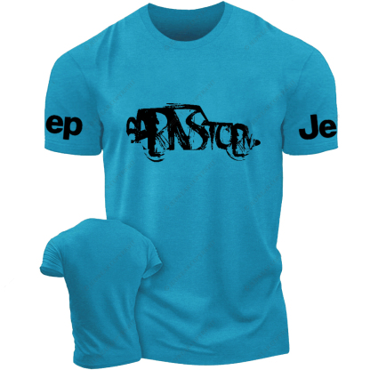 Black And White Hand-Painted Jp T-Shirt