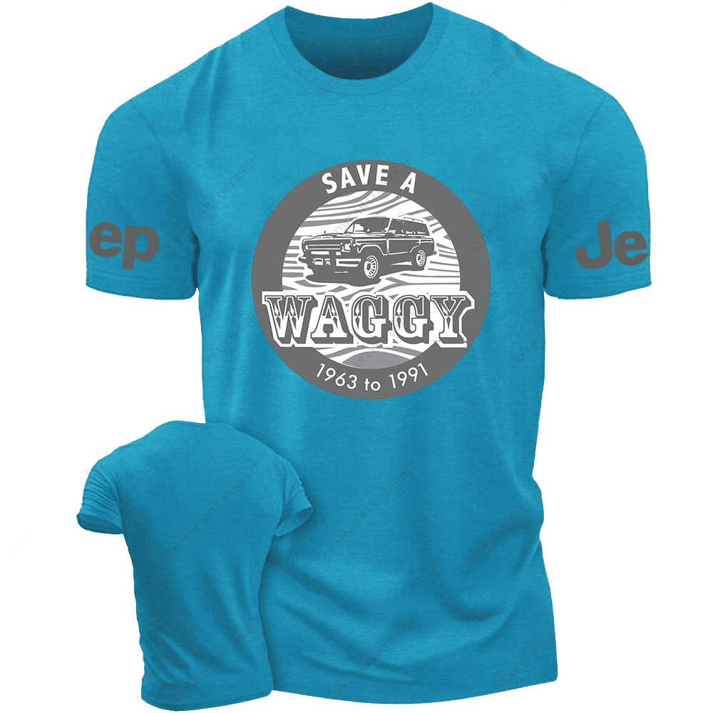 Save A Waggy Gray Classic Jp T-Shirt