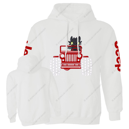 Halloween A Little Bat Is Driving A Car Jp Casual Hoodie