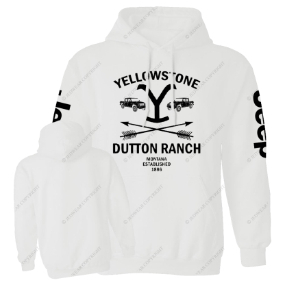 Yellowatone Dutton Ranch Jp Casual Hoodie
