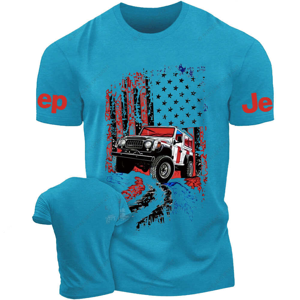 Wrangler JK American Flag Jp T-Shirt