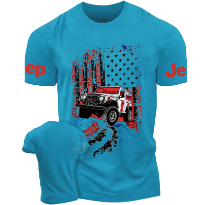 Wrangler JK American Flag Jp T-Shirt