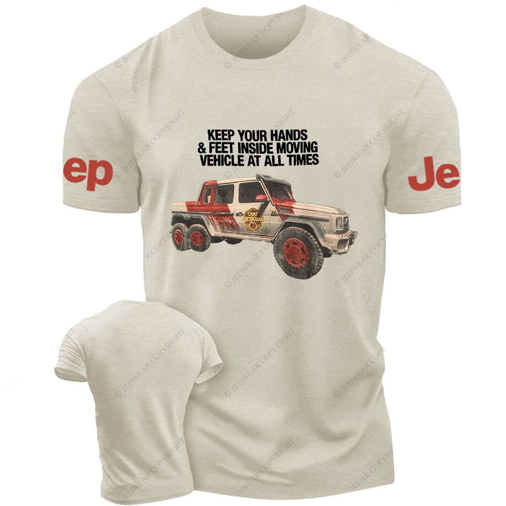 Keep Your Hands Feet Inside Moving Dinosaur Jp T-Shirt