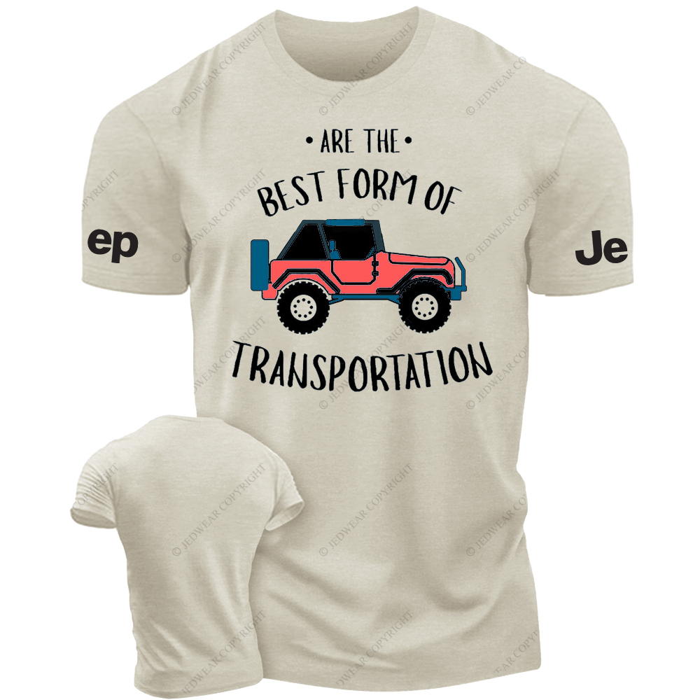 Old Jp Best Form Of Transportation JP T-Shirt