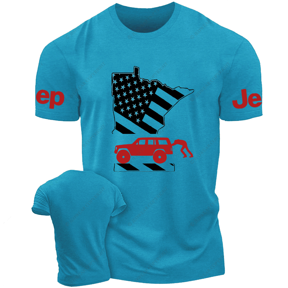 Cherokee American Flag Jp T-Shirt