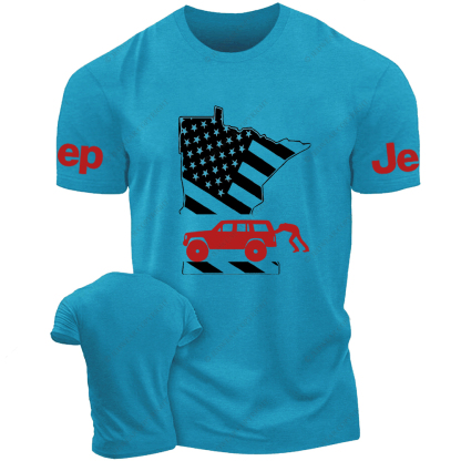 Cherokee American Flag Jp T-Shirt