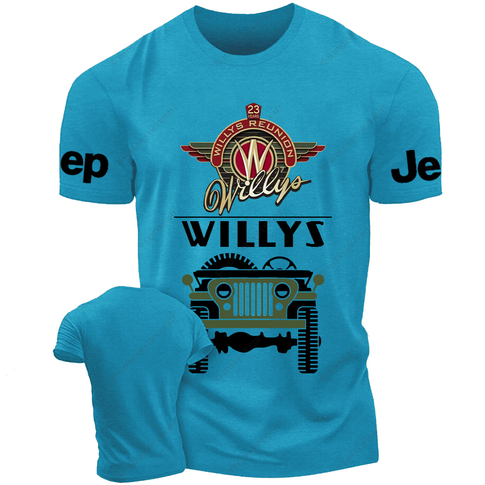 Army Military Vehicle Truck Willys Jp T-Shirt